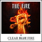 clear blue fire